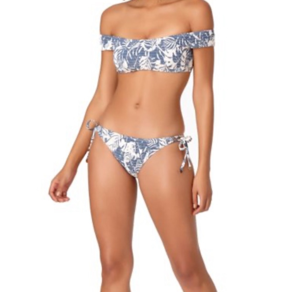 NWOT Anne Cole Smocked Bikini - Picture 2 of 7